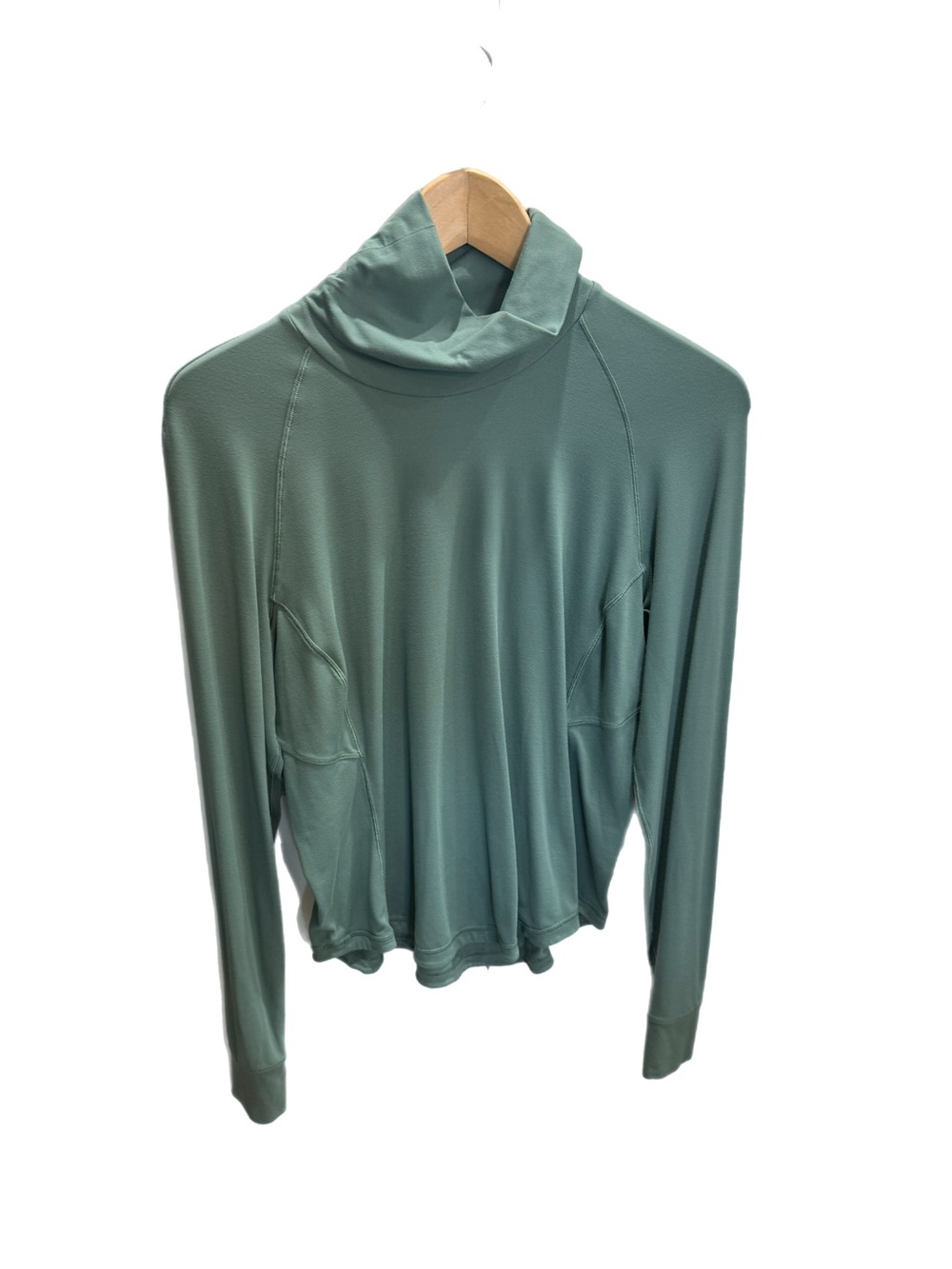 Lululemon athletica Teal Green Long Sleeve Turtleneck 12